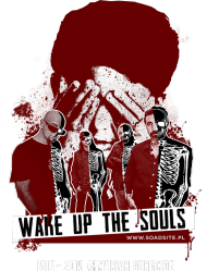 T-Shirt damski "Wake up The Souls"