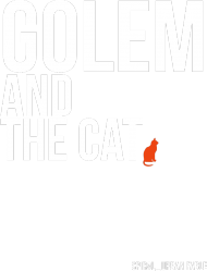 T-shirt Golem and the Cat black - Urban Fable Style