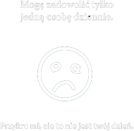 Mogę zadowolić 1 osobę, damska, czarna