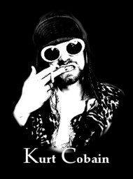 Koszulka Kurt Cobain (M)