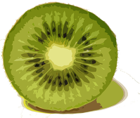 Kubek z kiwi