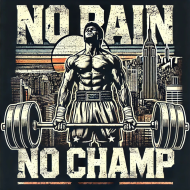 Koszulka NO PAIN NO CHAMP