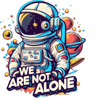 We are not alone - woman