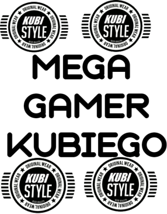 KUBEK "MEGA GAMER KUBIEGO" (KUBI STYLE)