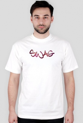 Koszulka SWAG BIAŁA MESKA - shirt-shop