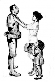 Star Wars Trooper Family M