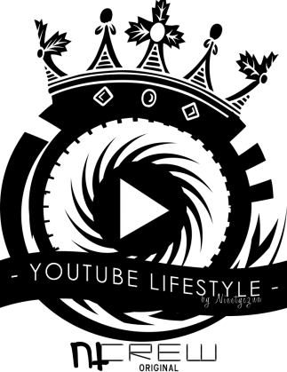 YouTube Lifestyle | Koszulka biała | Dziecięca
