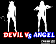 Devil VS Angel Damska