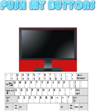 PUSH MY BUTTONS: Czerwony