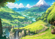 Komin chusta na szyje full print Fantasy Kraina Hobbita 1