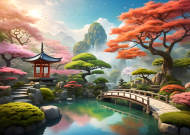 Plakat poziomy A1 Japonia 1