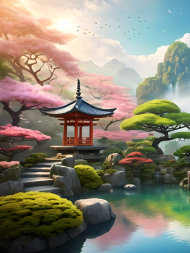 Bluza z kapturem z nadrukiem na plecach Japonia 1