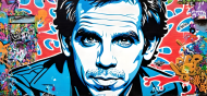 Magiczny kubek Ben Stiller grafitti 1