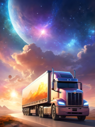 Koszulka T-Shirt z nadrukiem Truck 11