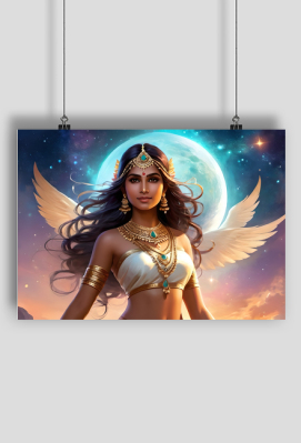 Plakat poziomy A1 Fantasy Ksiezniczka 1 - TOP KOSZULKI - fajne koszulki i gadżety z nadrukiem