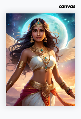 Plakat obraz canvas pionowy A2 Fantasy Ksiezniczka 1 - TOP KOSZULKI - fajne koszulki i gadżety z nadrukiem