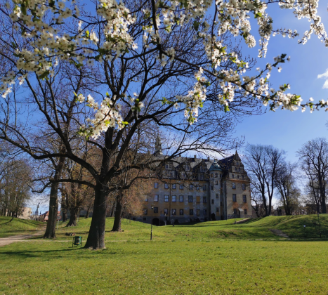 Torba na zakupy full print Zamek Olesnica