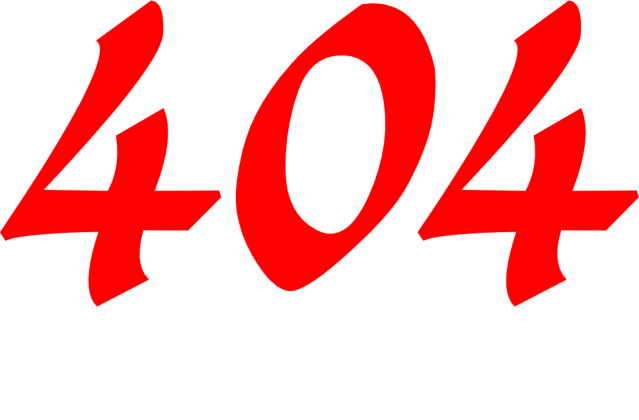 404 ERROR