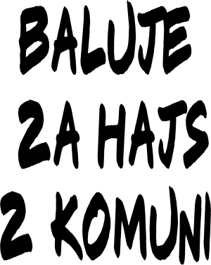 Hajs - nadruk