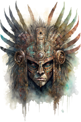Aztecki szaman wojownik