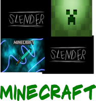 Koszulka Slender i Minecraft