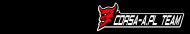 Koszulka Corsa A Team Czarna Małe Logo
