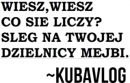 KUBEK KUBAVLOG - (1SZTUKA )