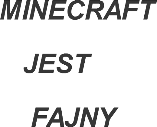 KOSZULKA MINECRAFT