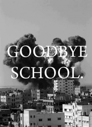 Bluza GOODBYE SCHOOL czarna