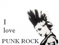 Koszulka - I love Punk Rock