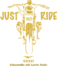 Moto Guzzi Just ride tshirt
