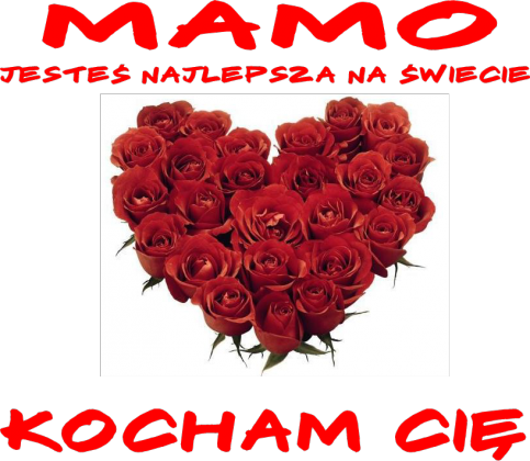Mamo Kocham Cię damska 1