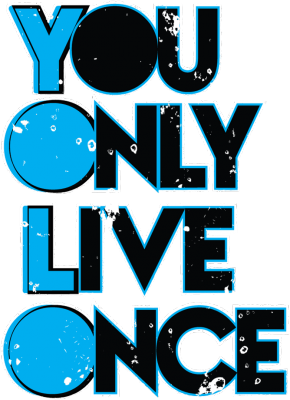 yolo - nadruk