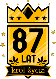 Król Życia - koszulka na 87 urodziny