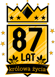Królowa Życia - koszulka na 87 urodziny