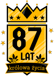 Królowa Życia - kubek na 87 urodziny