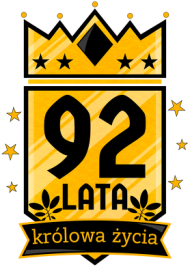 Królowa Życia - kubek na 92 urodziny