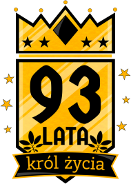 Król Życia - koszulka na 93 urodziny
