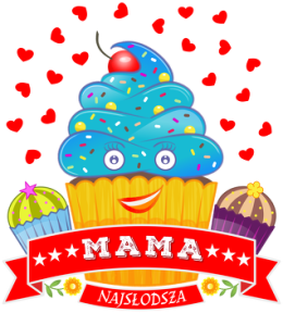 Najsłodsza Mama - biały kubek