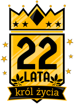 Król Życia - kubek na 22 urodziny