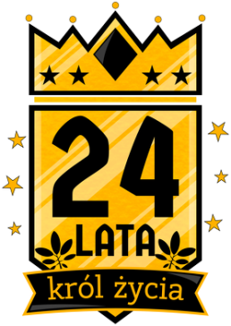 Król Życia - kubek na 24 urodziny