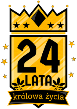 Królowa Życia - kubek na 24 urodziny