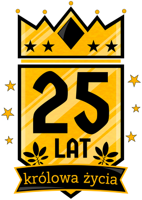 Królowa Życia - kubek na 25 urodziny