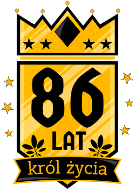 Król Życia - kubek na 86 urodziny