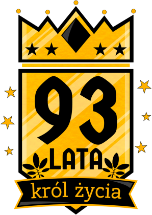 Król Życia - koszulka na 93 urodziny