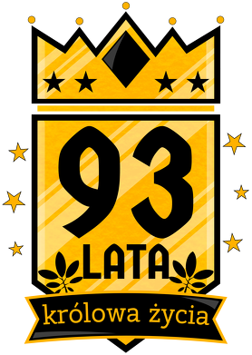 Królowa Życia - kubek na 93 urodziny
