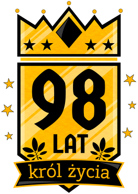 Król Życia - kubek na 98 urodziny