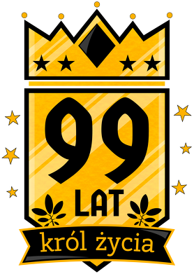 Król Życia - kubek na 99 urodziny