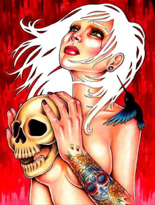 czaszka_woman_koszulka