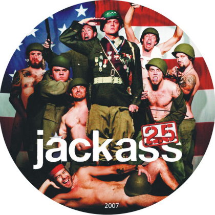 T-shirt męski Jackass (biały)